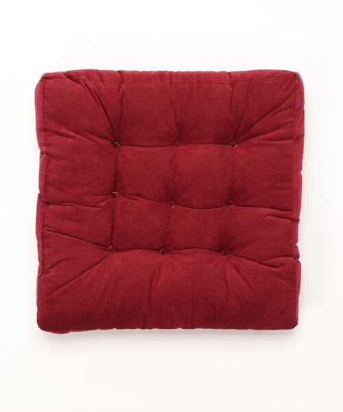 aimoha（アイモハ）の「ふわふわスクエアクッション（クッション/クッションカバー・レディース・ブルー/ワインレッド/モカ/グレー/レッド/グリーン/ブラウン・FREE）」の15枚目の写真