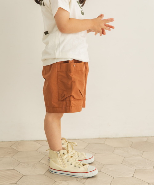 URBAN RESEARCH DOORS（アーバンリサーチドアーズ）の「サイドポケットショーツ(KIDS)（その他パンツ・キッズ・マスタード/ブラウン・90/105/120/135）」の9枚目の写真