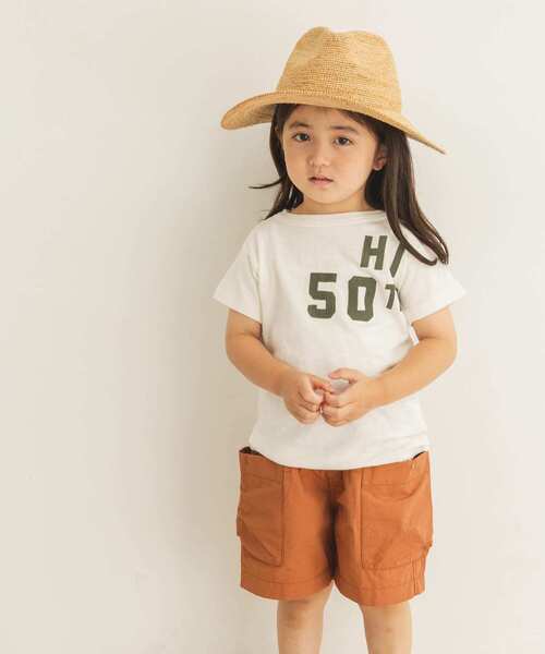 URBAN RESEARCH DOORS（アーバンリサーチドアーズ）の「サイドポケットショーツ(KIDS)（その他パンツ・キッズ・マスタード/ブラウン・90/105/120/135）」の10枚目の写真