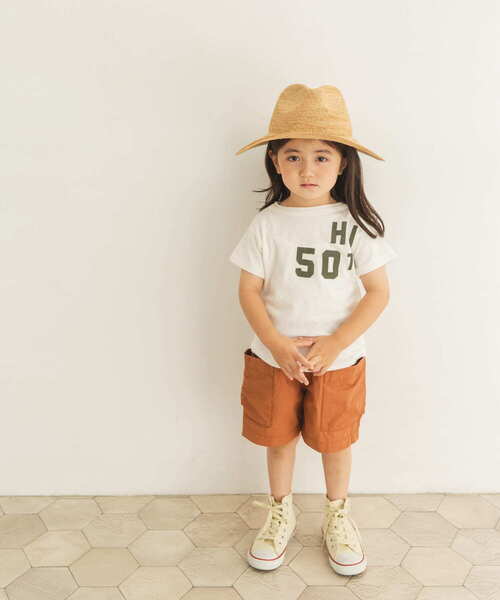 URBAN RESEARCH DOORS（アーバンリサーチドアーズ）の「サイドポケットショーツ(KIDS)（その他パンツ・キッズ・マスタード/ブラウン・90/105/120/135）」の11枚目の写真