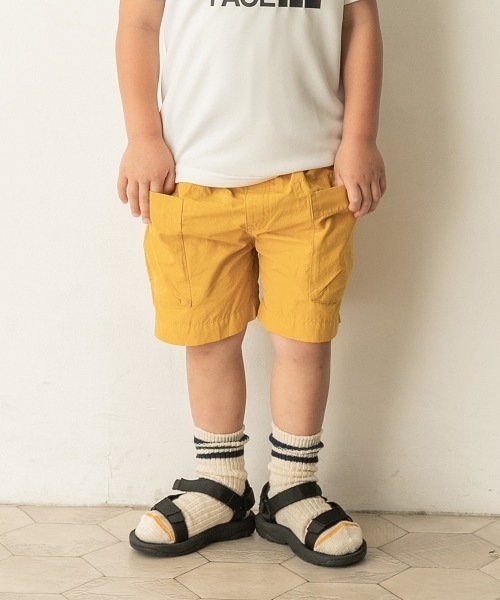 URBAN RESEARCH DOORS（アーバンリサーチドアーズ）の「サイドポケットショーツ(KIDS)（その他パンツ・キッズ・マスタード/ブラウン・90/105/120/135）」の16枚目の写真