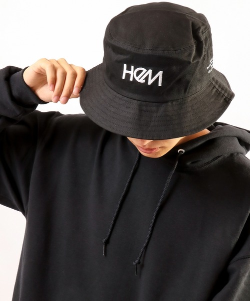 HeM（ヘム）の「【HeM】ロゴハット（ハット・メンズ・ネイビー/ベージュ/ホワイト/ブラック/ブルー系その他/ベージュ系その他/ホワイト系その他/ブラック系その他・FREE）」の3枚目の写真