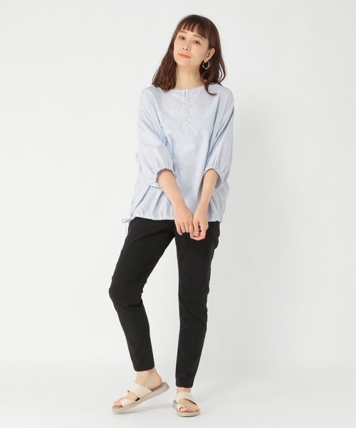 studio CLIP（スタディオクリップ）の「マルチファンクションカラーパンツ（その他パンツ・レディース・ブルー/イエロー/ブラック/ピンク・LARGE/MEDIUM/SMALL）」の6枚目の写真