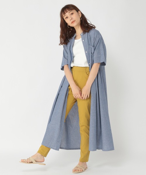 studio CLIP（スタディオクリップ）の「マルチファンクションカラーパンツ（その他パンツ・レディース・ブルー/イエロー/ブラック/ピンク・LARGE/MEDIUM/SMALL）」の8枚目の写真