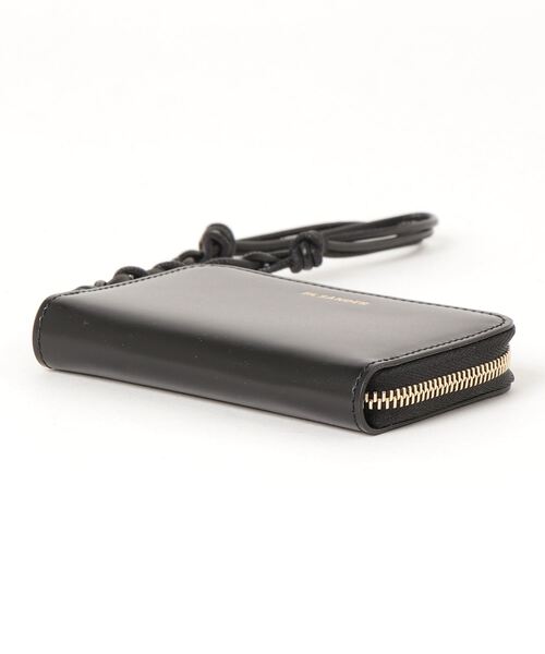 ESTNATION（エストネーション）の「JIL SANDER / ストラップ付ミニウォレット（財布・レディース・ブラック・FREE）」の3枚目の写真