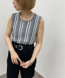 apres jour mignon | マルチストライプリブタンク【ZOZOTOWN限定アイテム】(タンクトップ)