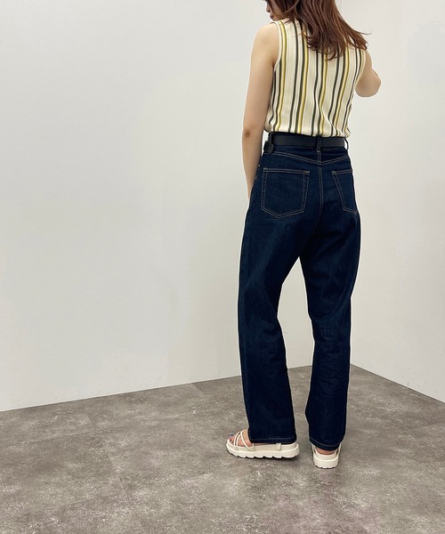 apres jour mignon（アプレジュールミニョン）の「マルチストライプリブタンク【ZOZOTOWN限定アイテム】（タンクトップ・レディース・グリーン系その他3/アイボリー/ブルー系その他/ブラック系その他・フリー/X-LARGE）」の15枚目の写真