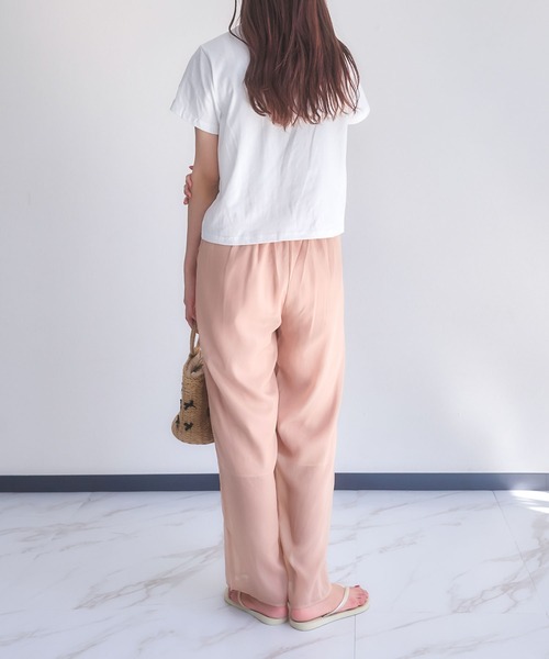 KOBE LETTUCE(コウベレタス)の「シアーパンツ(その他パンツ・レディース・ベージュ/カーキ/その他・FREE)」の13枚目の写真