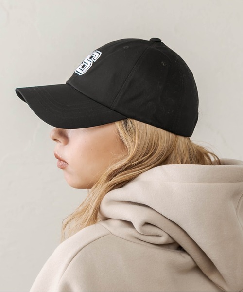 RASVOA(ラスボア)の「Sロゴベースボールキャップ(キャップ・レディース・ブラック/ベージュ/グリーン・FREE)」の7枚目の写真