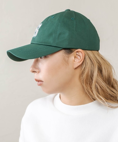 RASVOA(ラスボア)の「Sロゴベースボールキャップ(キャップ・レディース・ブラック/ベージュ/グリーン・FREE)」の14枚目の写真