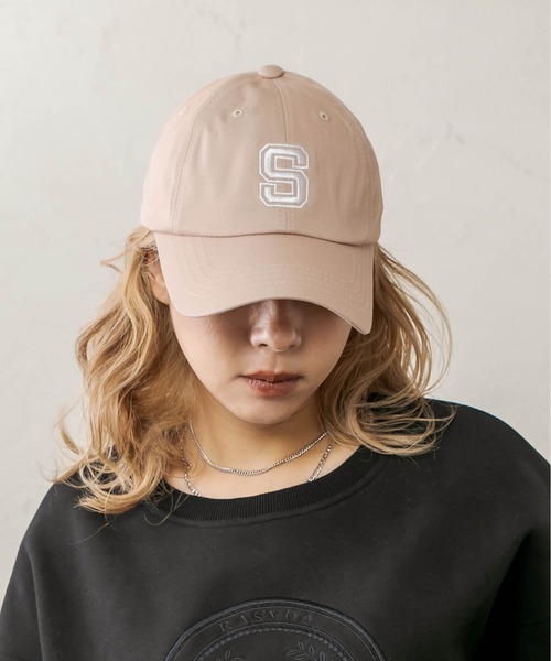 RASVOA(ラスボア)の「Sロゴベースボールキャップ(キャップ・レディース・ブラック/ベージュ/グリーン・FREE)」の17枚目の写真