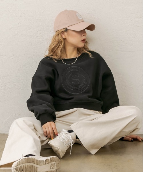 RASVOA(ラスボア)の「Sロゴベースボールキャップ(キャップ・レディース・ブラック/ベージュ/グリーン・FREE)」の18枚目の写真