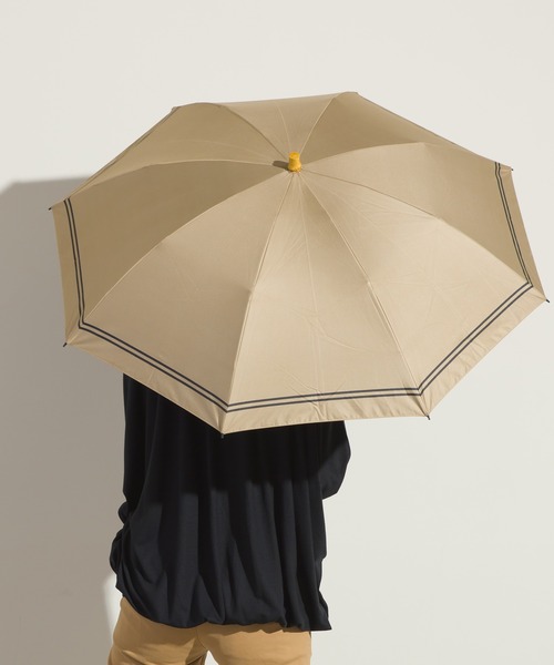 OMNES(オムネス)の「晴雨兼用傘(UV加工)日傘 手開き 折りたたみ(折りたたみ傘・レディース・ブラック/ベージュ/ホワイト系その他・FREE)」の18枚目の写真