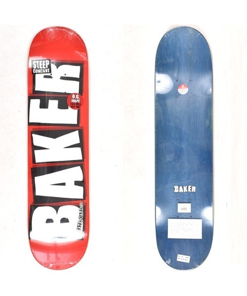 ムラサキスポーツ（ムラサキスポーツ）の「BAKER/ベイカー キッズ スケートボード デッキ　03-01-0561 BRANDLOGO MINI（スポーツグッズ・キッズ・ホワイト・0）」の2枚目の写真