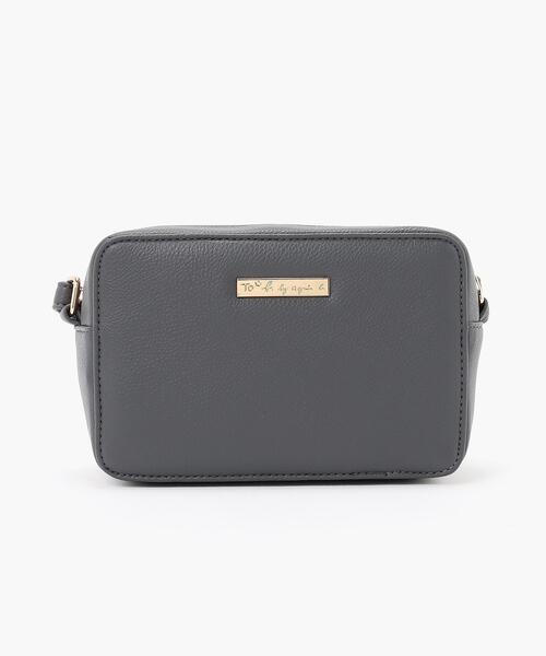 To b. by agnes b.(トゥービーバイアニエスベー)の「WQ85 SAC ポシェット(ショルダーバッグ・レディース・グレー・UNI)」の6枚目の写真