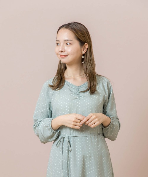 flower（フラワー）の「ゴールドパーリーフルールイヤリング（イヤリング・レディース・ゴールド・FREE）」の14枚目の写真