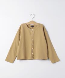 green label relaxing | ★★【WEB限定】裏毛 スウェット カーディガン ロングスリーブ 100cm-160cm(カーディガン/ボレロ)