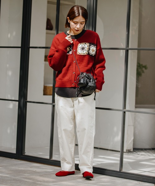 niko and...(ニコアンド)の「オリジナルセットリバーシブル巾着ショルダーバッグ(ショルダーバッグ・レディース・アイボリー/グレー/その他1/その他2/その他3・0)」の13枚目の写真