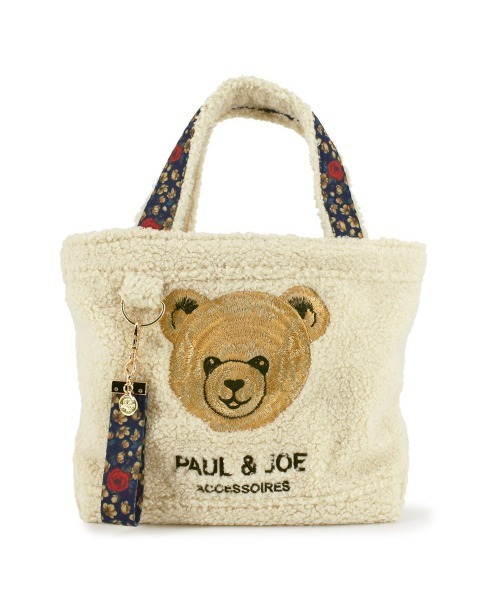 Paul Joe Accessoires ポール ジョーアクセソワ ミニトートバッグ クマ刺繍 ポールアンドジョー Pja B466 トートバッグ Paul Joe Accessoires ポールアンドジョーアクセソワ のファッション通販 Zozotown