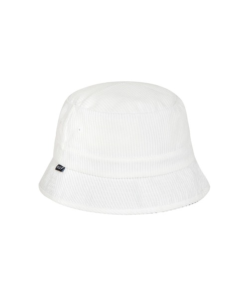 HUF(ハフ)の「1984 CORD BUCKET / HUF バケットハット バケハ(ハット・メンズ・ナチュラル/レッド系その他・S/M/L/XL)」の3枚目の写真