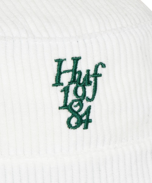 HUF(ハフ)の「1984 CORD BUCKET / HUF バケットハット バケハ(ハット・メンズ・ナチュラル/レッド系その他・S/M/L/XL)」の4枚目の写真