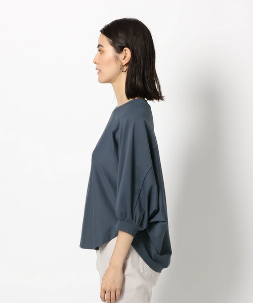 THE SHOP TK （ザ ショップ ティーケー ）の「◆【キーコーヒー/KEY COFFEE】ドルマンプルオーバー（Tシャツ/カットソー・レディース・ブラック/ブルー/ベージュ/オフホワイト・12）」の13枚目の写真