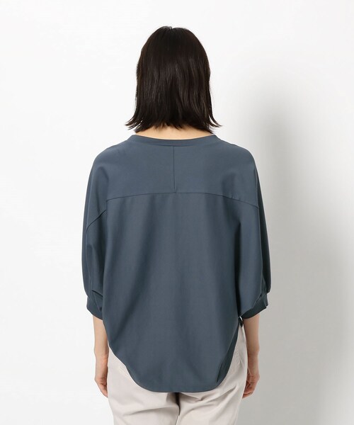 THE SHOP TK （ザ ショップ ティーケー ）の「◆【キーコーヒー/KEY COFFEE】ドルマンプルオーバー（Tシャツ/カットソー・レディース・ブラック/ブルー/ベージュ/オフホワイト・12）」の14枚目の写真