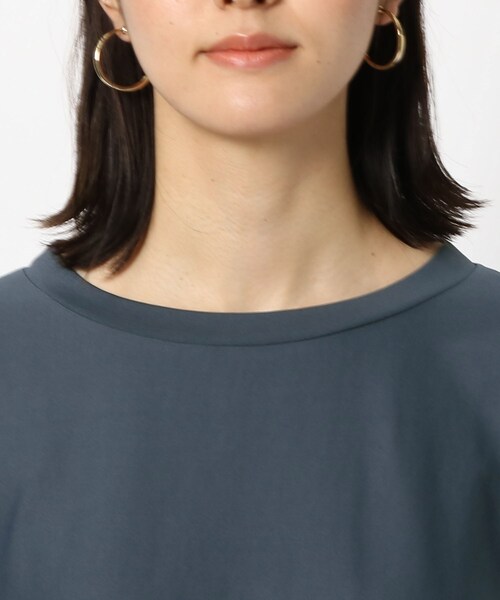 THE SHOP TK （ザ ショップ ティーケー ）の「◆【キーコーヒー/KEY COFFEE】ドルマンプルオーバー（Tシャツ/カットソー・レディース・ブラック/ブルー/ベージュ/オフホワイト・12）」の19枚目の写真