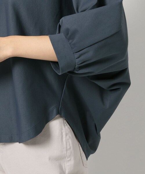 THE SHOP TK （ザ ショップ ティーケー ）の「◆【キーコーヒー/KEY COFFEE】ドルマンプルオーバー（Tシャツ/カットソー・レディース・ブラック/ブルー/ベージュ/オフホワイト・12）」の17枚目の写真