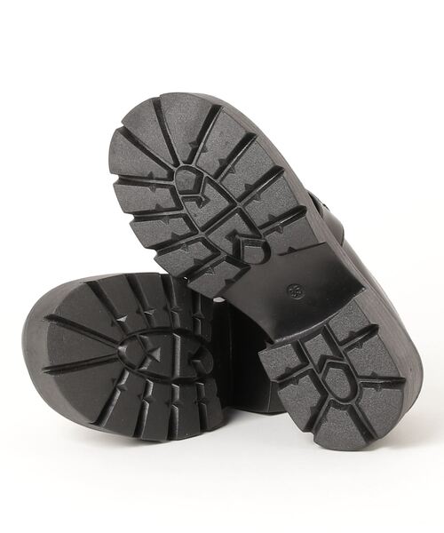 SFW（エスエフダブリュー）の「スクエアトゥ厚底ビットローファー（ローファー・レディース・ブラック系1/ブラック系2・38/39/35/37/36）」の6枚目の写真