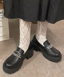 SFW | スクエアトゥ厚底ビットローファー(ローファー)