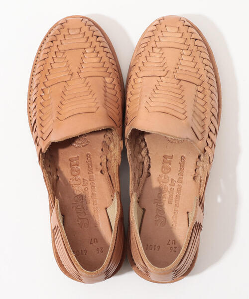 YUKETEN（ユケテン）の「YUKETEN レザーデザインスリッポン