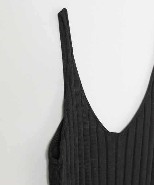 JEANASIS(ジーナシス)の「フリンジニットキャミ2P/236609(ワンピース・レディース・ブラック×グレー/ホワイト系その他/ピンク系その他/ブラック系その他/ブルー系その他・FREE)」の12枚目の写真