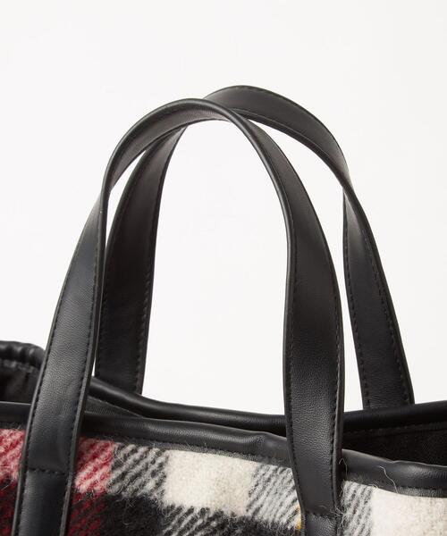 green label relaxing（グリーンレーベルリラクシング）の「チェックトートバッグ（トートバッグ・レディース・ブラック/その他1/その他2/その他3・FREE）」の13枚目の写真