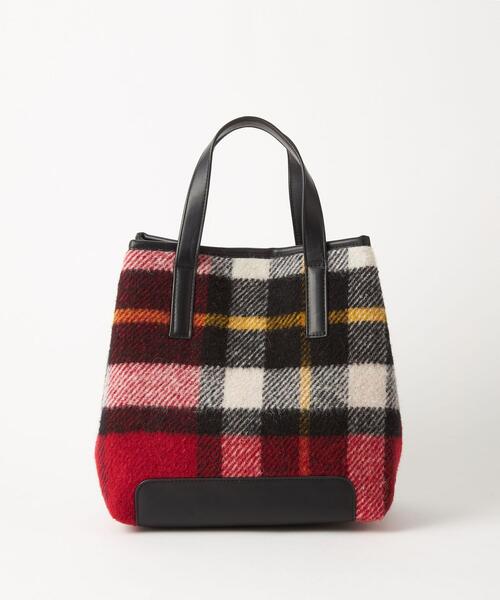green label relaxing（グリーンレーベルリラクシング）の「チェックトートバッグ（トートバッグ・レディース・ブラック/その他1/その他2/その他3・FREE）」の15枚目の写真