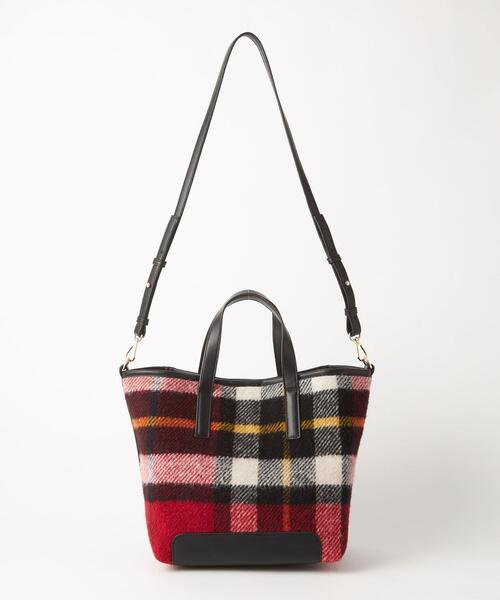 green label relaxing（グリーンレーベルリラクシング）の「チェックトートバッグ（トートバッグ・レディース・ブラック/その他1/その他2/その他3・FREE）」の17枚目の写真