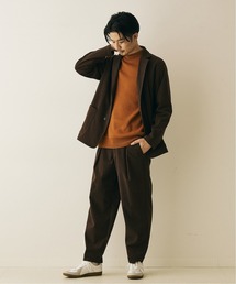 417 EDIFICE | ◆【ジャケット+パンツの2点セット】コーデュロイイージーセットアップ(セットアップ)