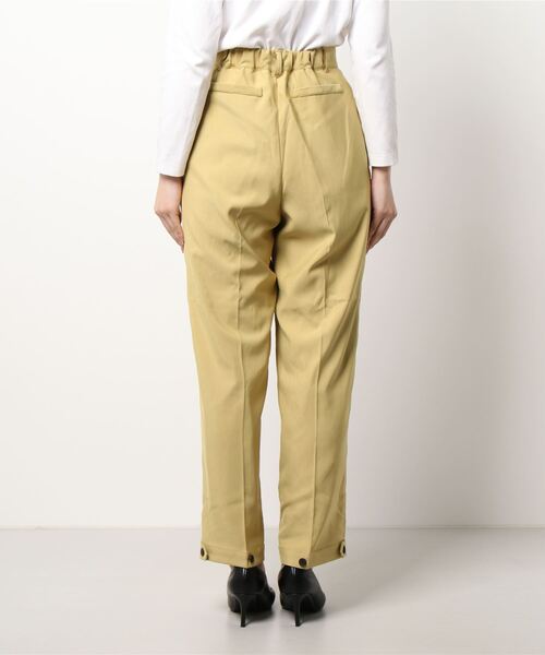 FREE'S MART(フリーズマート)の「【Sシリーズ対応】ヘムボタンストレートパンツ(その他パンツ・レディース・イエロー/グリーン/ブラック/ブラウン・SMALL/MEDIUM)」の7枚目の写真