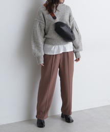 FREE'S MART | 【Sシリーズ対応】ヘムボタンストレートパンツ(その他パンツ)