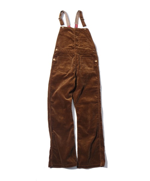 YOUNG&OLSEN The DRYGOODS STORE(ヤングアンドオルセン)の「YOUNG & OLSEN/ヤングアンドオルセン ORGANIC CORD SIMPLE SALOPETTE オーバーオール コーデュロイ パンツ 足長効果(サロペット/オーバーオール・レディース・ブラック/キャメル・1)」の16枚目の写真