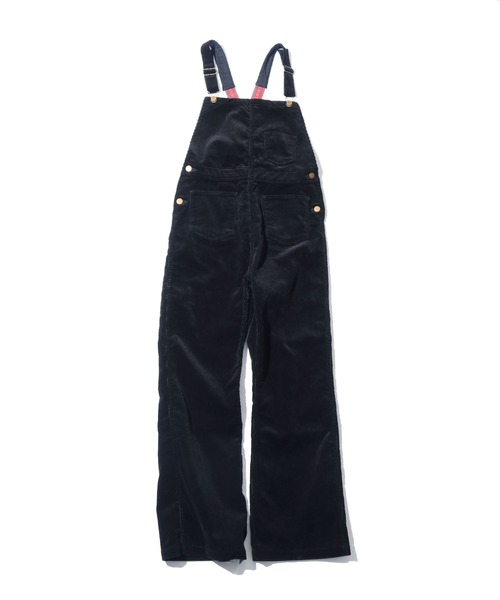 YOUNG&OLSEN The DRYGOODS STORE(ヤングアンドオルセン)の「YOUNG & OLSEN/ヤングアンドオルセン ORGANIC CORD SIMPLE SALOPETTE オーバーオール コーデュロイ パンツ 足長効果(サロペット/オーバーオール・レディース・ブラック/キャメル・1)」の17枚目の写真