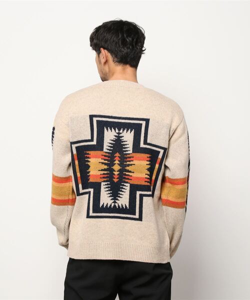 PENDLETON(ペンドルトン)の「クールネックプルオーバーニット(ニット/セーター・メンズ・ブラック/グリーン/アイボリー/ブラック系その他・S/M/L)」の6枚目の写真