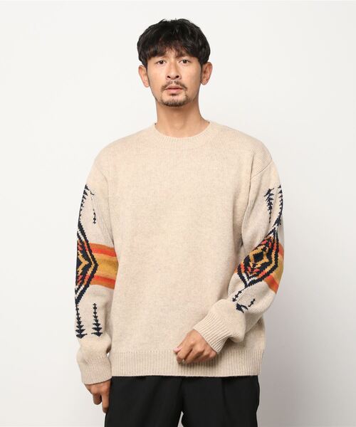 PENDLETON(ペンドルトン)の「クールネックプルオーバーニット(ニット/セーター・メンズ・ブラック/グリーン/アイボリー/ブラック系その他・S/M/L)」の18枚目の写真