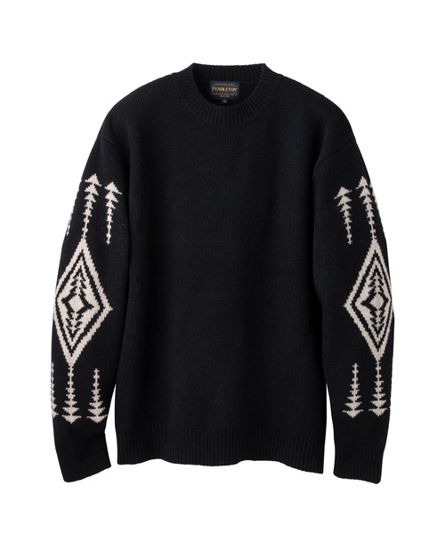 PENDLETON(ペンドルトン)の「クールネックプルオーバーニット(ニット/セーター・メンズ・ブラック/グリーン/アイボリー/ブラック系その他・S/M/L)」の12枚目の写真