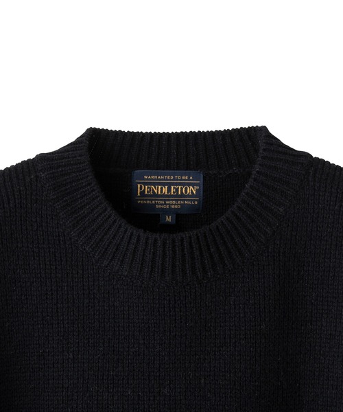 PENDLETON(ペンドルトン)の「クールネックプルオーバーニット(ニット/セーター・メンズ・ブラック/グリーン/アイボリー/ブラック系その他・S/M/L)」の14枚目の写真