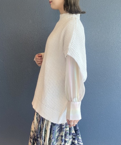 AS KNOW AS PINKY(アズノゥアズピンキー)の「ふわもち贅沢カラーベスト(ベスト・レディース・ブラウン/グリーン/ホワイト/ブラック・FREE)」の18枚目の写真