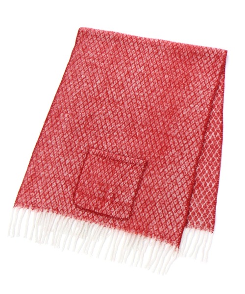 studio CLIP（スタディオクリップ）の「《kazumiさんコラボ》ポケット付きストール（ストール/ショール・レディース・ベージュ/レッド/イエロー/グリーン・FREE）」の14枚目の写真