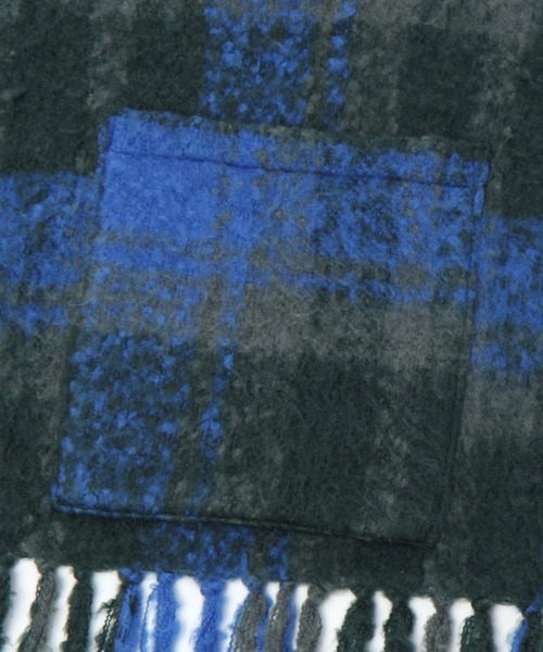 studio CLIP（スタディオクリップ）の「《kazumiさんコラボ》ポケット付きストール（ストール/ショール・レディース・ベージュ/レッド/イエロー/グリーン・FREE）」の15枚目の写真