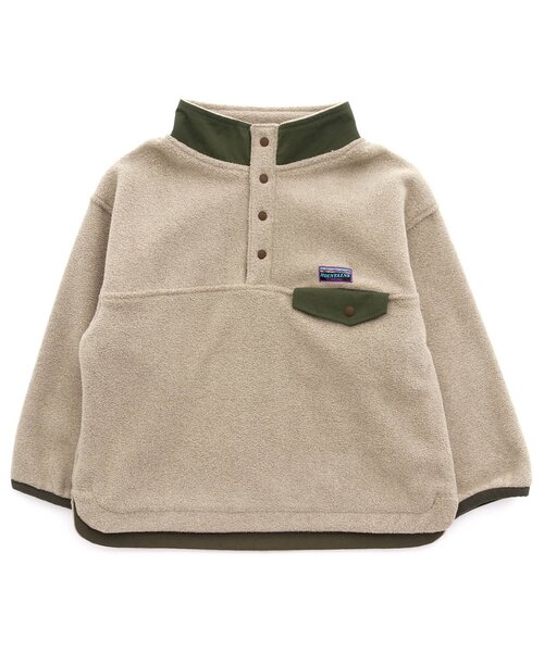 F.O.KIDS（エフオーキッズ）の「フリースプルオーバー（スウェット・キッズ・ベージュ/キャメル/ネイビー・130/110/90/140/80/120/95/100）」の2枚目の写真