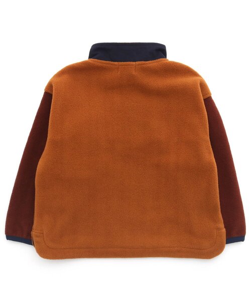 F.O.KIDS（エフオーキッズ）の「フリースプルオーバー（スウェット・キッズ・ベージュ/キャメル/ネイビー・130/110/90/140/80/120/95/100）」の6枚目の写真